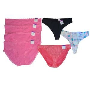 Jenni & Charter Club Women’s Panties 7 Pairs Different Styles & colors Size XXL